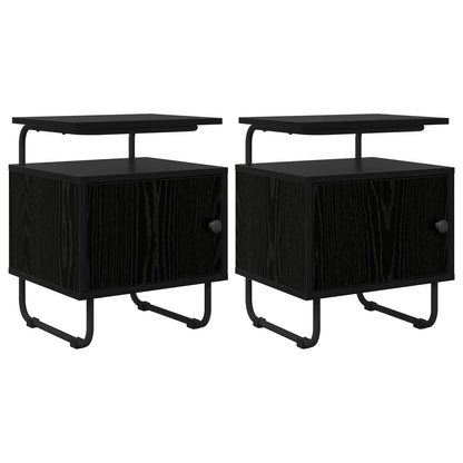 Black Oak Bedside Tables Set of 2 | HomeAndLiving