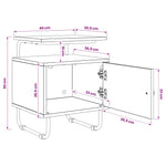 Black Oak Bedside Tables Set of 2 | HomeAndLiving