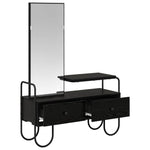 Black Oak Dressing Table Drawer Mirror | HomeAndLiving