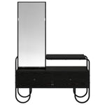 Black Oak Dressing Table Drawer Mirror | HomeAndLiving