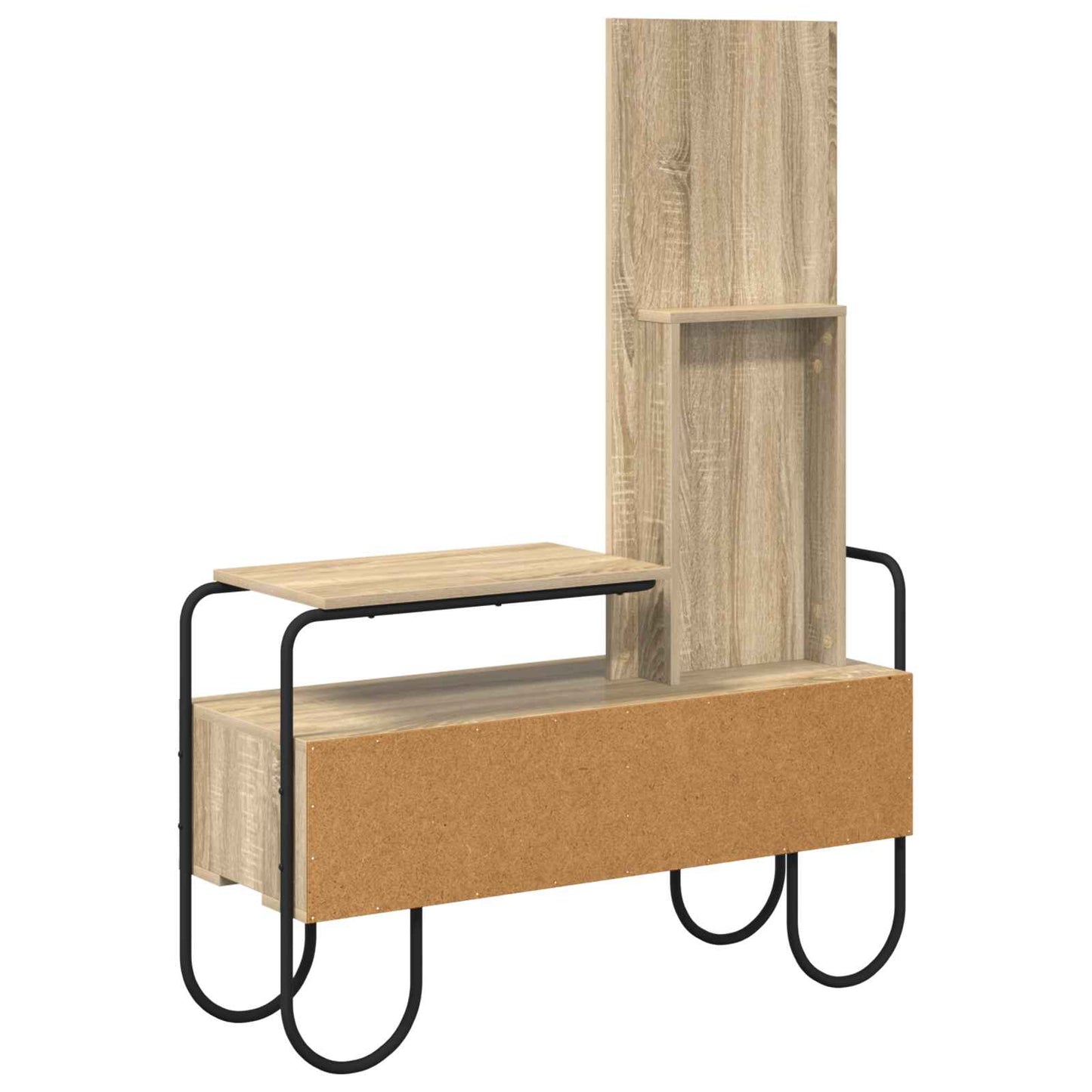 Dressing Table Sonoma Oak 2 Drawer Mirror | HomeAndLiving - 7