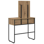 Artisan Oak Dressing Table 81cm Mirror | HomeAndLiving