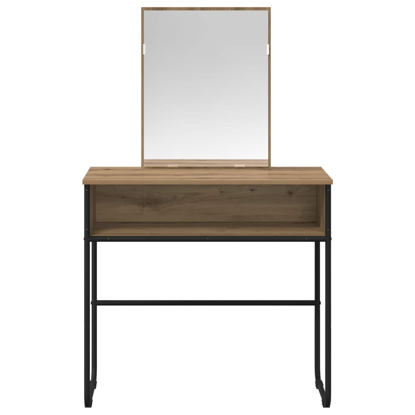 Artisan Oak Dressing Table 81cm Mirror | HomeAndLiving - 4
