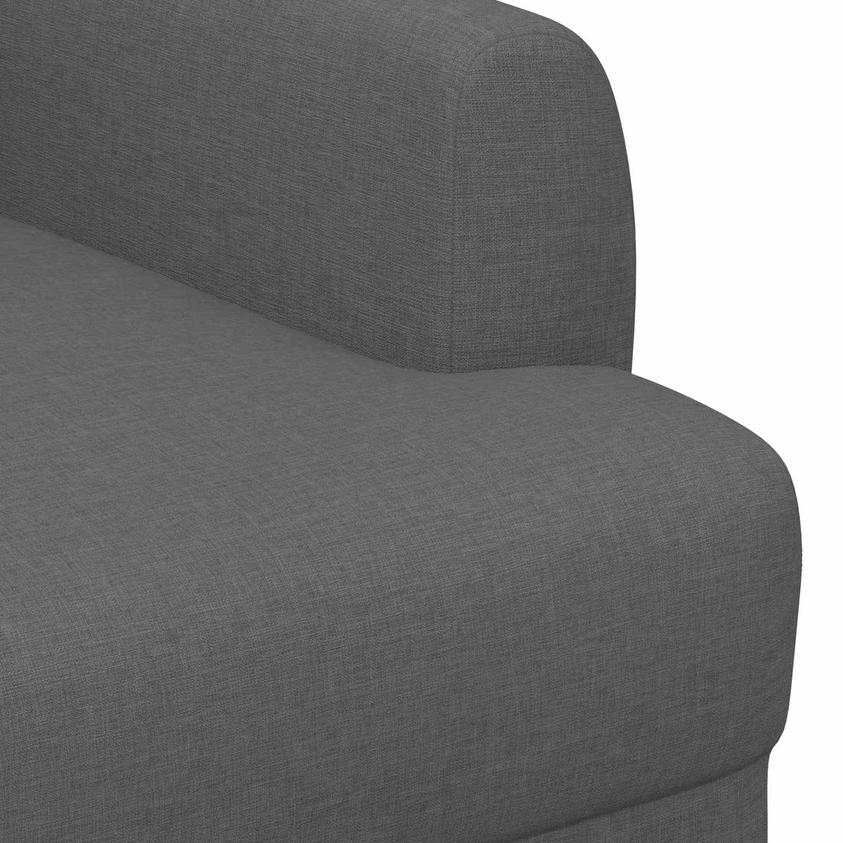 Button Tufted Loveseat Dark Grey Velvet | HomeAndLiving - 6