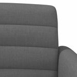 Button Tufted Loveseat Dark Grey Velvet | HomeAndLiving