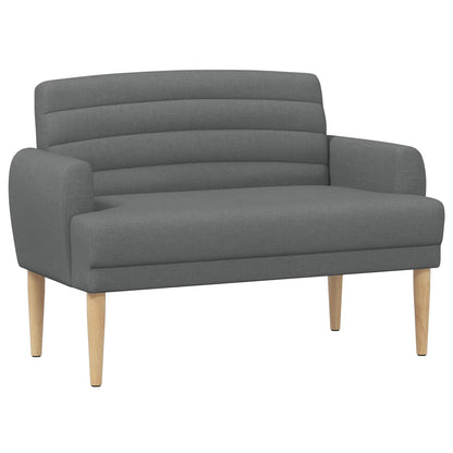 Button Tufted Loveseat Dark Grey Velvet | HomeAndLiving - 2