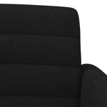 Button Tufted Loveseat Black Velvet 2 Seater | HomeAndLiving