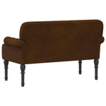 Button Tufted Loveseat Brown 2 Seater | HomeAndLiving