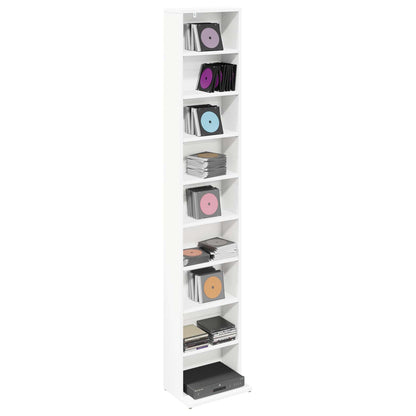 White Media Cabinet Storage 33 cm x 175 cm