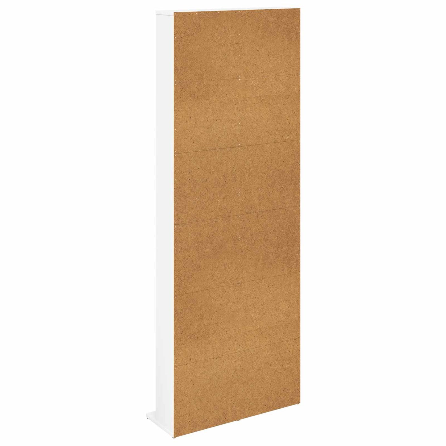 Media Cabinet White Engineered Wood 65 cm x 23.5 cm x 175 cm