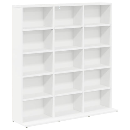 White Media Cabinet Storage 96 cm x 23.5 cm x 97.5 cm
