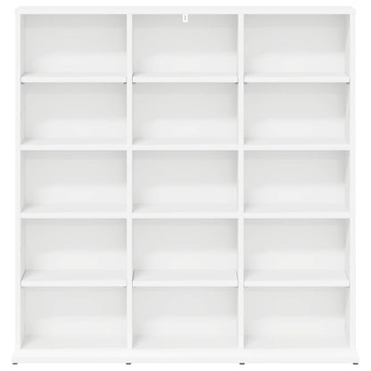 White Media Cabinet Storage 96 cm x 23.5 cm x 97.5 cm