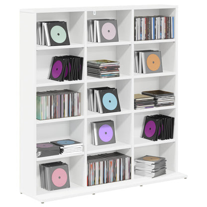 White Media Cabinet Storage 96 cm x 23.5 cm x 97.5 cm