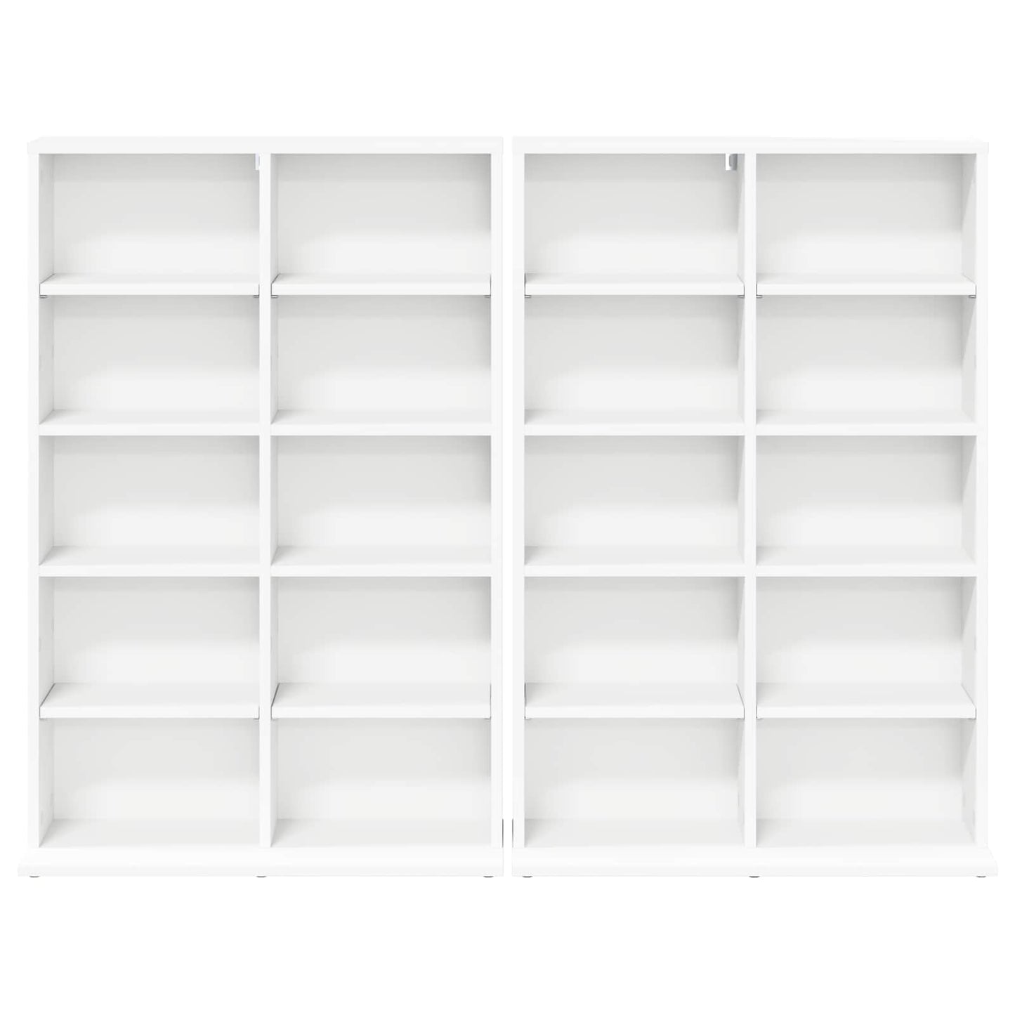 White Media Cabinet Storage 65 cm x 23.5 cm x 97.5 cm