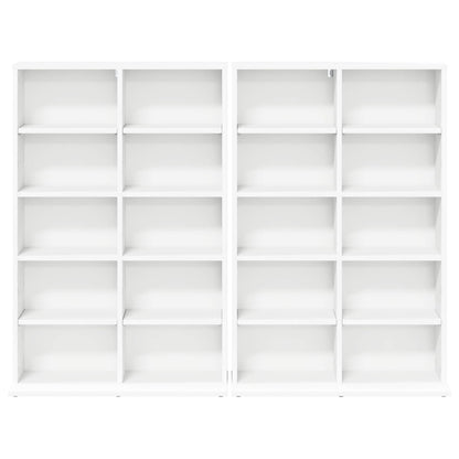 White Media Cabinet Storage 65 cm x 23.5 cm x 97.5 cm