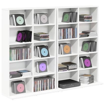 White Media Cabinet Storage 65 cm x 23.5 cm x 97.5 cm