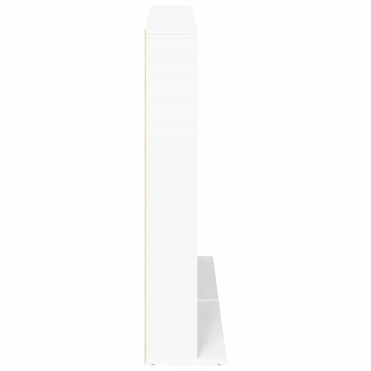 White Media Cabinet Storage 65 cm x 23.5 cm x 97.5 cm