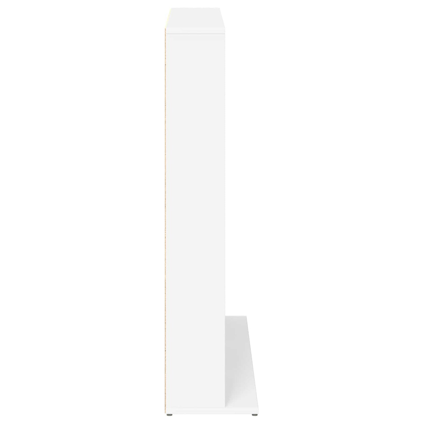 Media Cabinet White Engineered Wood 33 cm x 23.5 cm x 97.5 cm