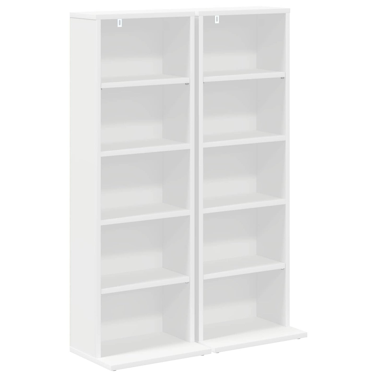 White Cd Cabinet Storage 33 cm x 23.5 cm x 97.5 cm