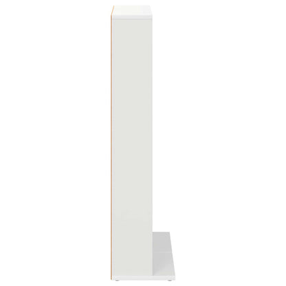 White Cd Cabinet Storage 33 cm x 23.5 cm x 97.5 cm