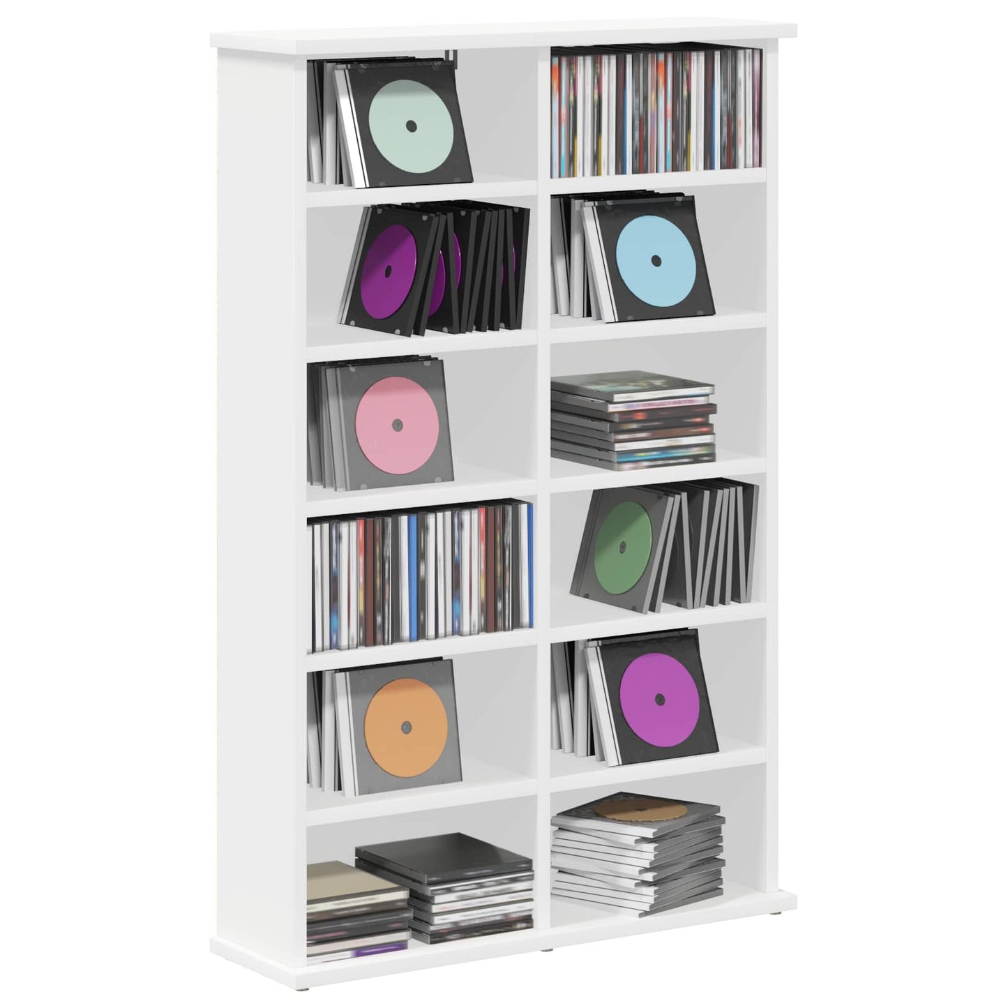 White Media Cabinet Storage 60 cm x 92 cm