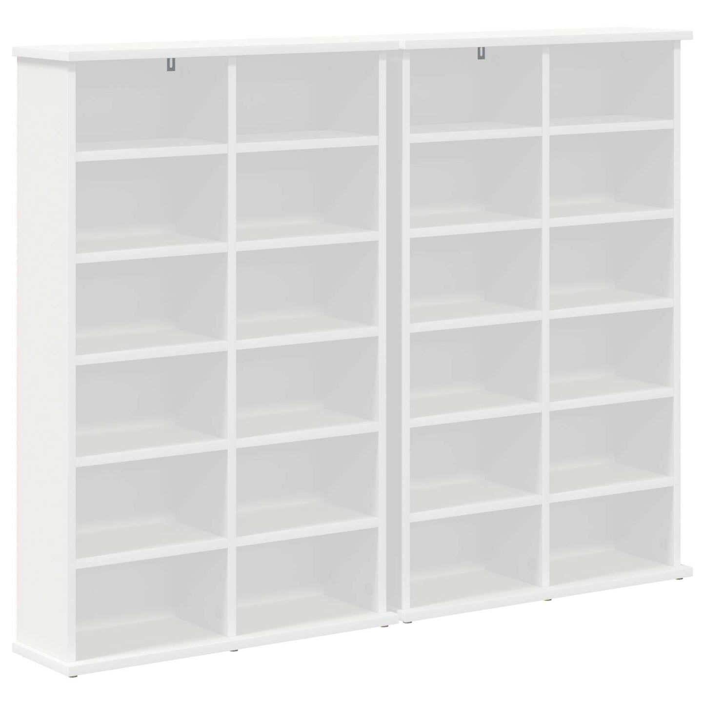 Media Cabinet White Storage 60 cm x 92 cm
