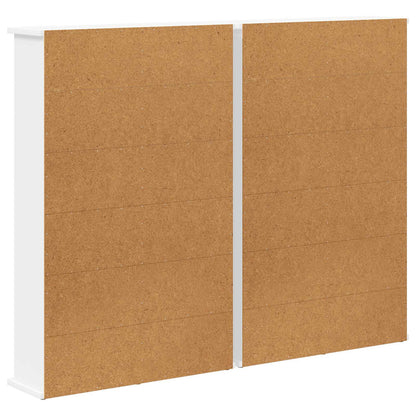 Media Cabinet White Storage 60 cm x 92 cm