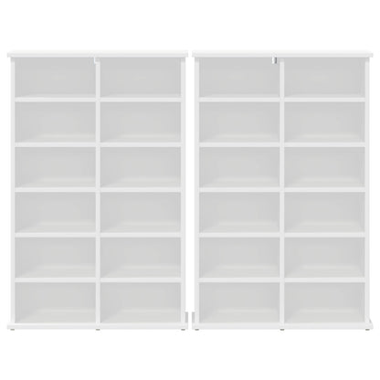 Media Cabinet White Storage 60 cm x 92 cm