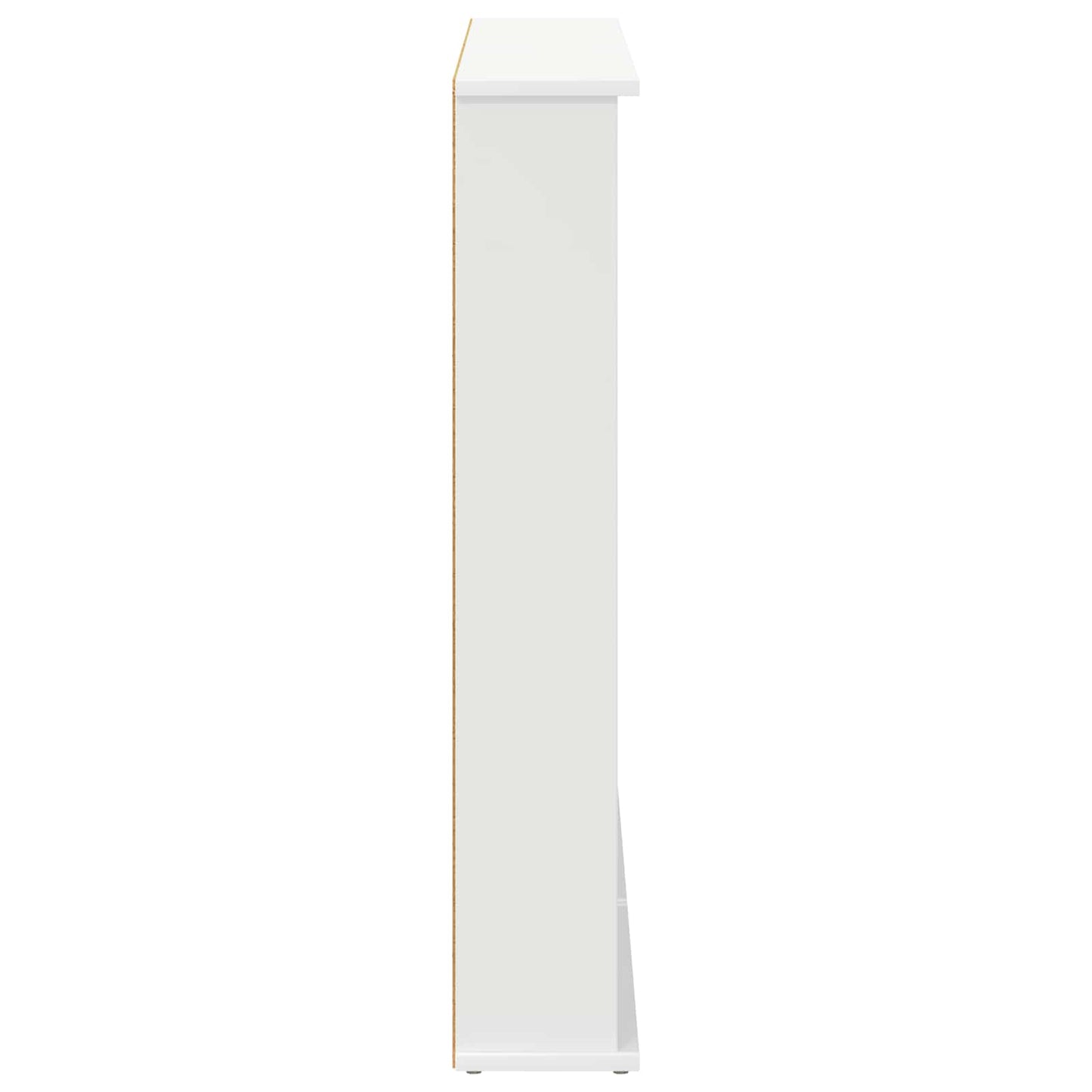 Media Cabinet White Storage 60 cm x 92 cm