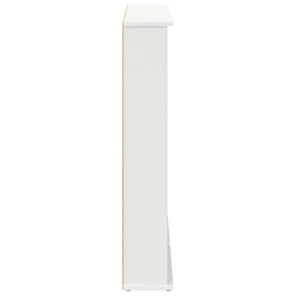 Media Cabinet White Storage 60 cm x 92 cm