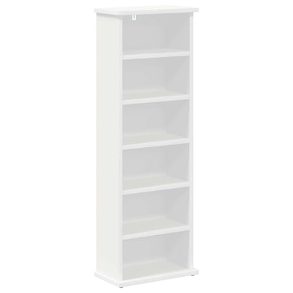 Media Cabinet White Engineered Wood 32 cm x 92 cm