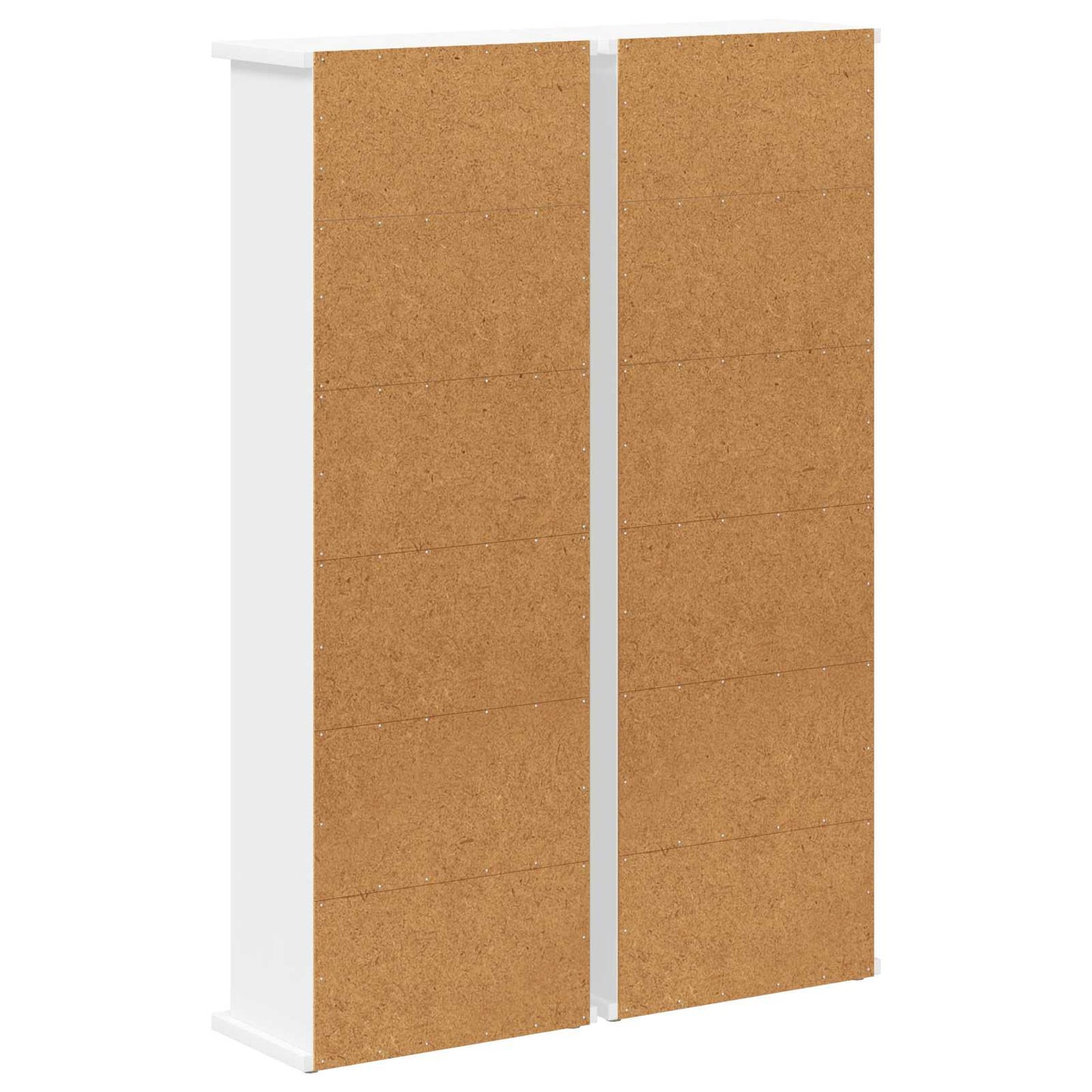Media Cabinet White Engineered Wood 32 cm x 92 cm
