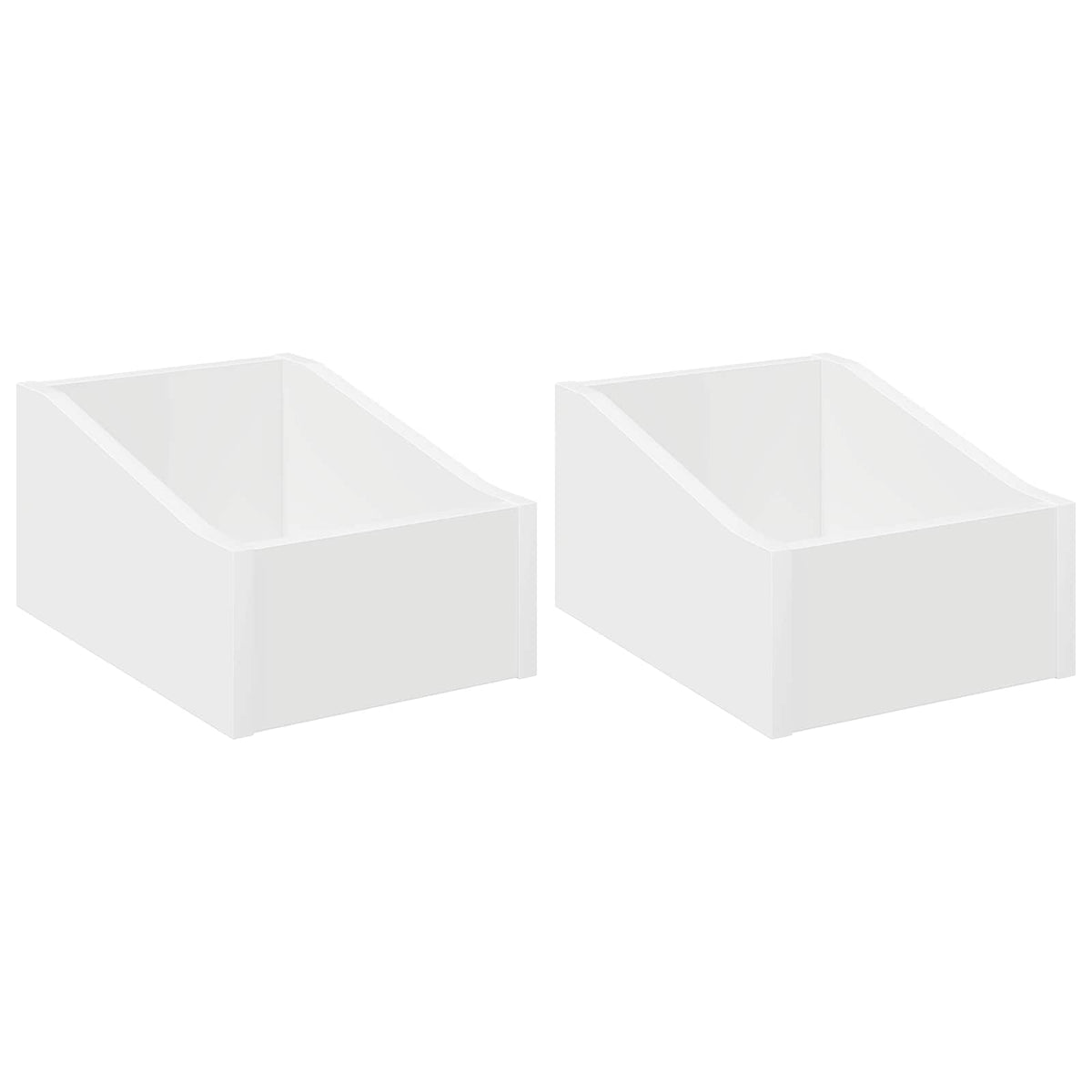 Record Box White Storage 23x33x16cm