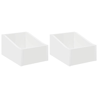 Record Box White Storage 23x33x16cm