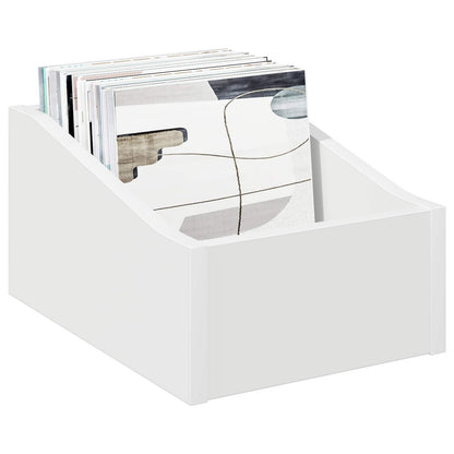 Record Box White Storage 23x33x16cm