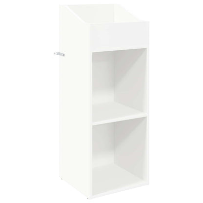 Record Cabinet White Engineered 36 cm x 95.5 cm
