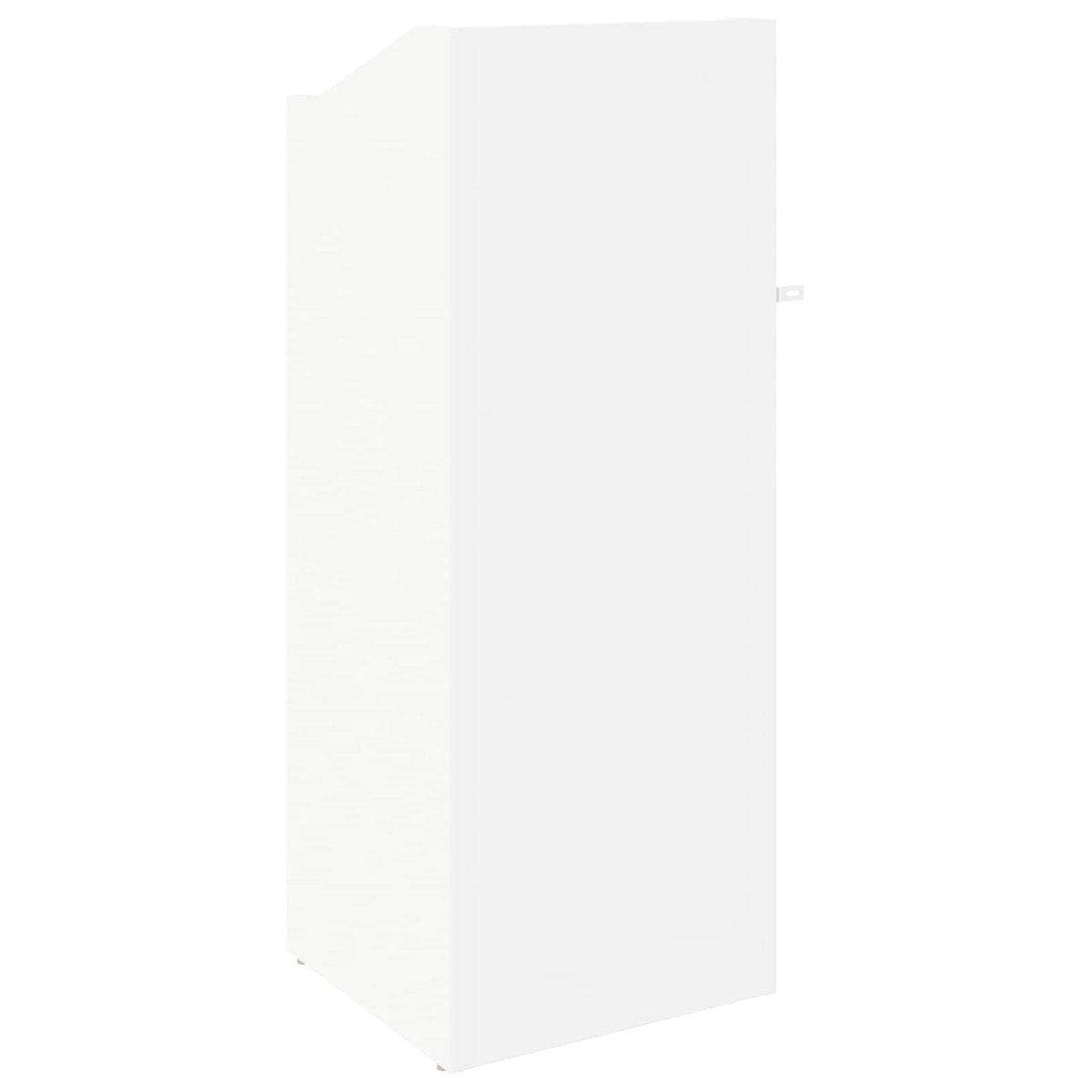 Record Cabinet White Engineered 36 cm x 95.5 cm