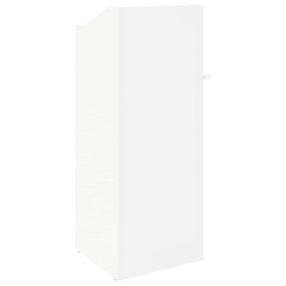 Record Cabinet White Engineered 36 cm x 95.5 cm