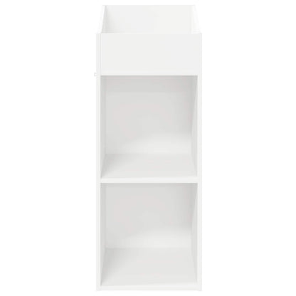 Record Cabinet White Engineered 36 cm x 95.5 cm