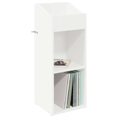 Record Cabinet White Engineered 36 cm x 95.5 cm