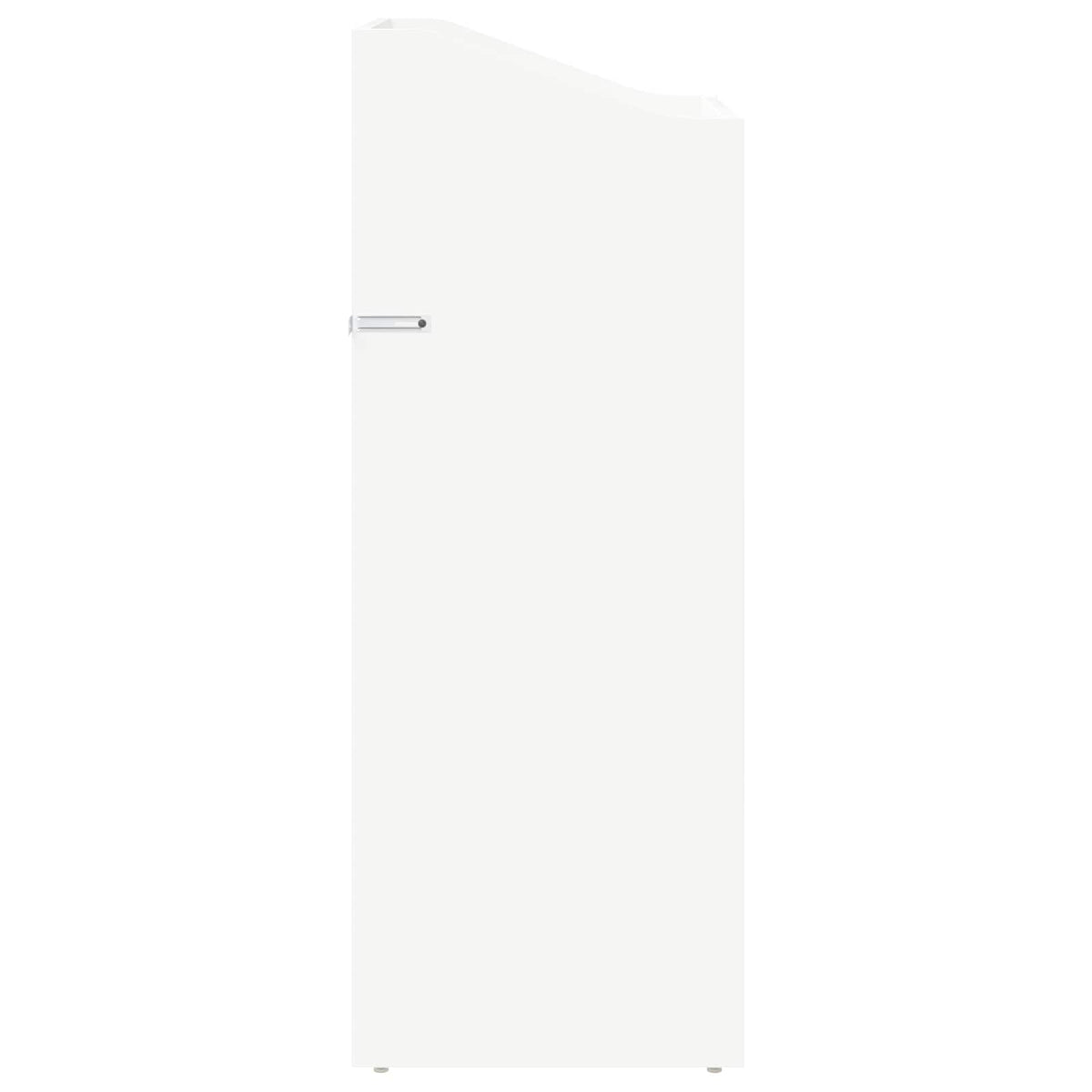 Record Cabinet White Engineered 36 cm x 95.5 cm
