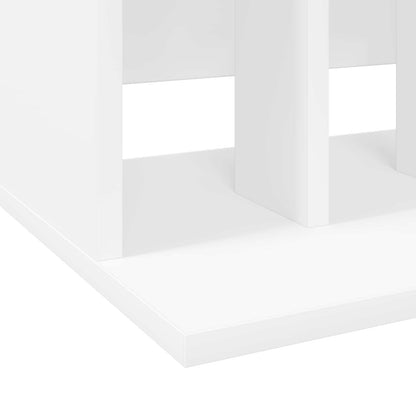 Vinyl Record Storage White Engineered 42 cm x 36 cm