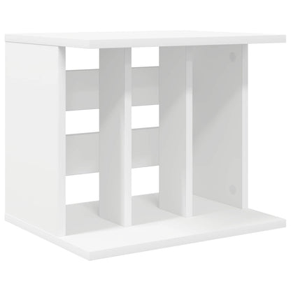 Vinyl Record Storage White Engineered 42 cm x 36 cm
