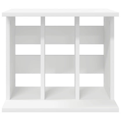 Vinyl Record Storage White Engineered 42 cm x 36 cm