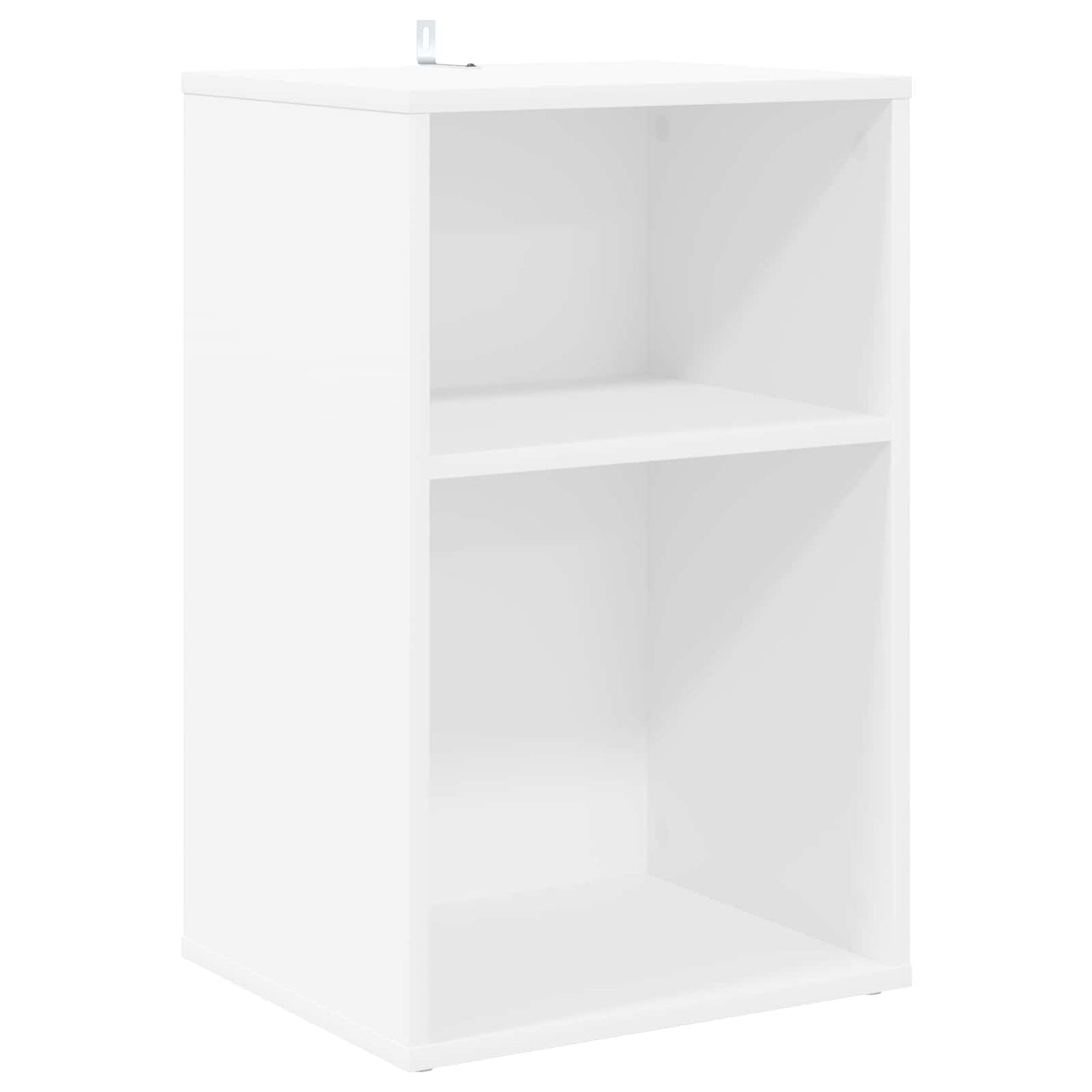 Record Cabinet White Engineered 38 cm x 61 cm