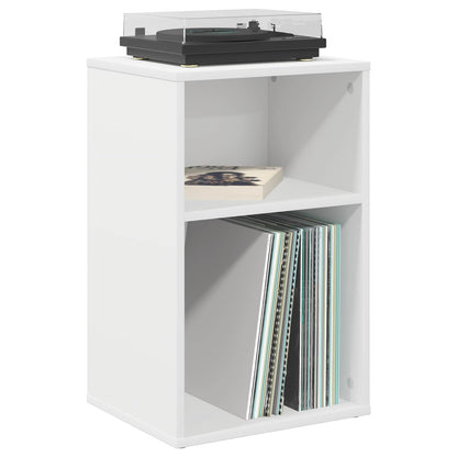 Record Cabinet White Engineered 38 cm x 61 cm