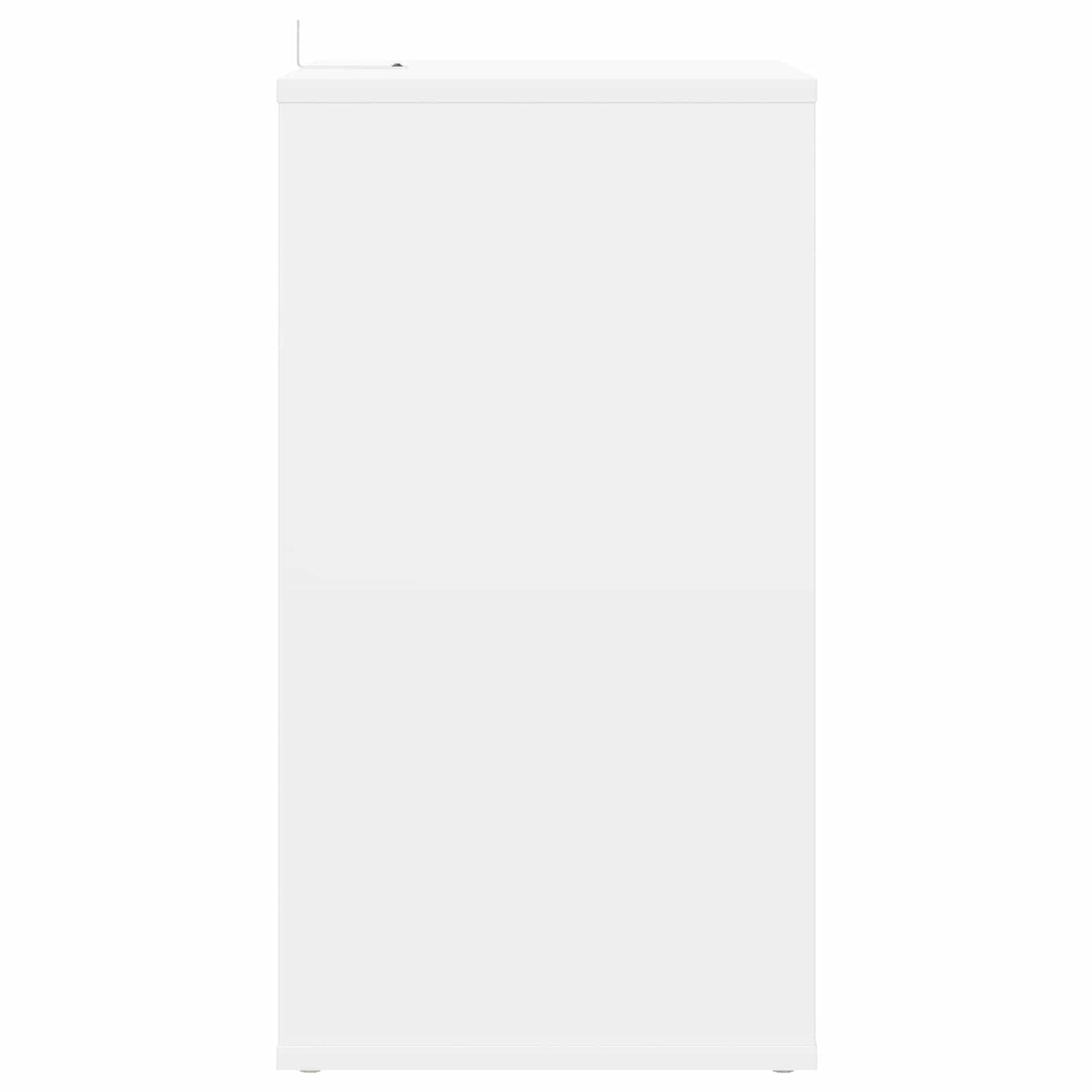 Record Cabinet White Engineered 38 cm x 61 cm