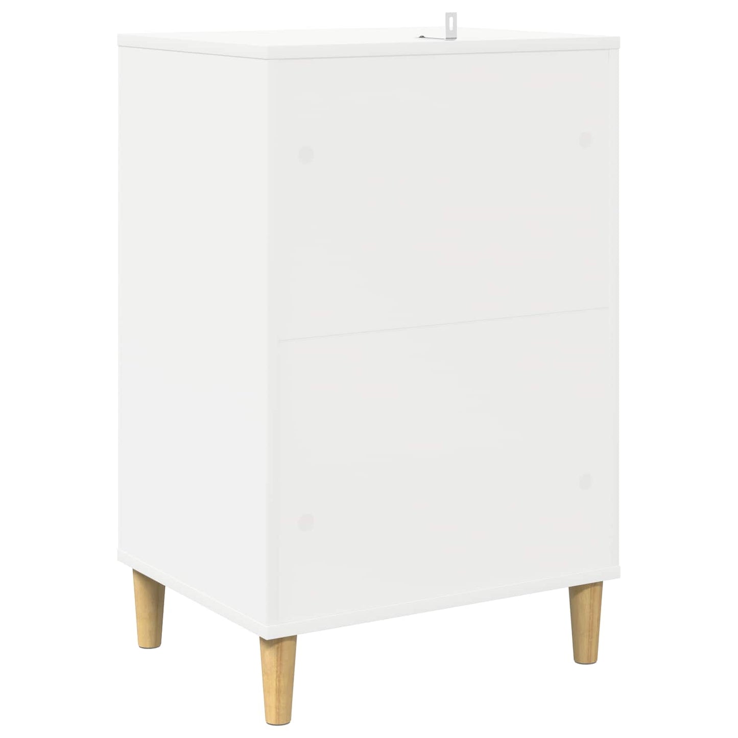 Turntable Stand White Engineered 47 cm x 74.5 cm