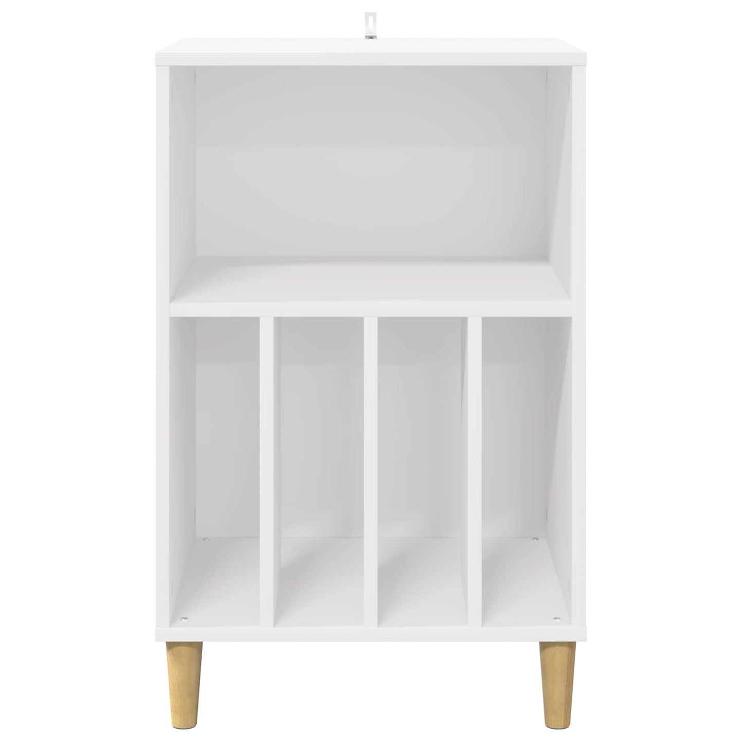 Turntable Stand White Engineered 47 cm x 74.5 cm