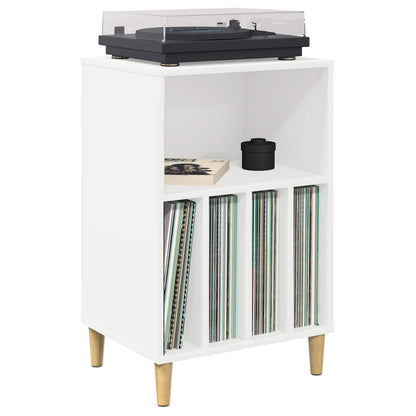 Turntable Stand White Engineered 47 cm x 74.5 cm